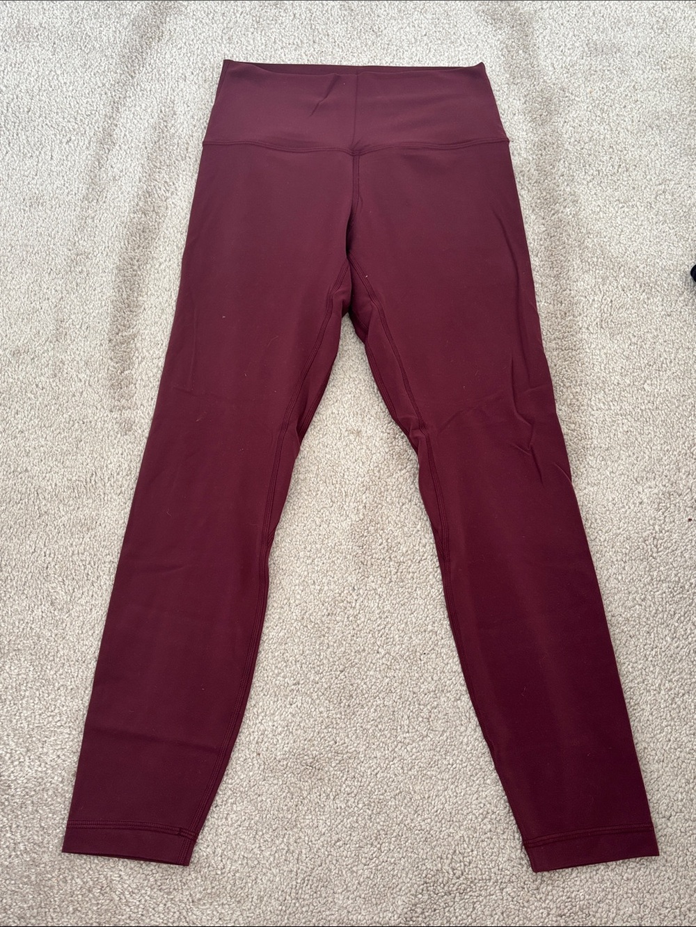 lululemon athletica Align Wine/Burgundy High-Rise Leggings